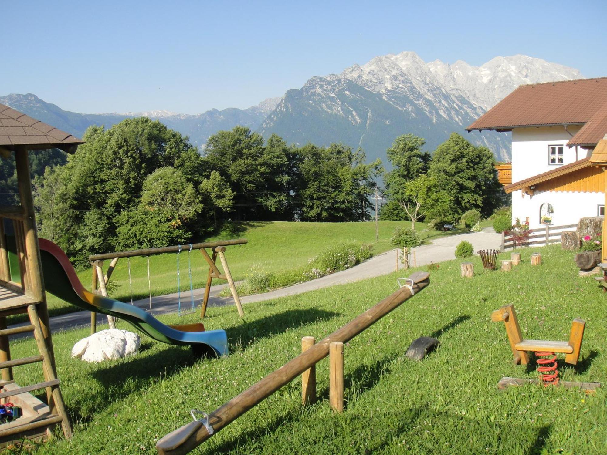 Vila Bio-Familienbauernhof Grubsteighof Sankt Koloman Exteriér fotografie